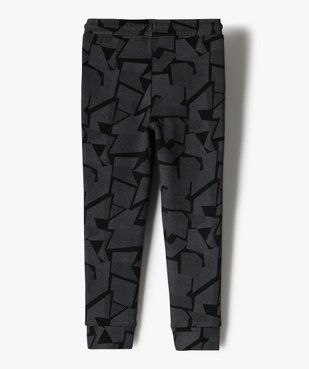 Pantalon de jogging garçon à motifs graphiques vue3 - GEMO (ENFANT) - GEMO
