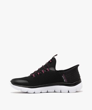Baskets fille en mesh et à enfiler Slip ins Summits - Skechers vue3 - SKECHERS - GEMO