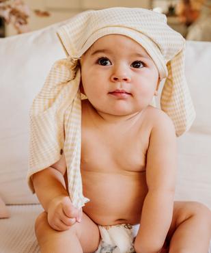 Ensemble naissance évolutif 3 pièces bébé : body, pantalon, bonnet vue8 - GEMO 4G BEBE - GEMO