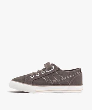 Tennis en toile fermeture scratch garçon - Lee Cooper vue3 - LEE COOPER - GEMO
