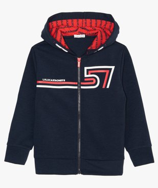 Sweat garçon zippé avec capuche – Lulu Castagnette vue2 - LULUCASTAGNETTE - GEMO