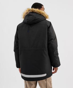 Parka imperméable à capuche avec bord amovible homme vue5 - GEMO 4G HOMME - GEMO