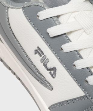 Baskets basses bicolores à lacets garçon - Fila vue6 - FILA - GEMO