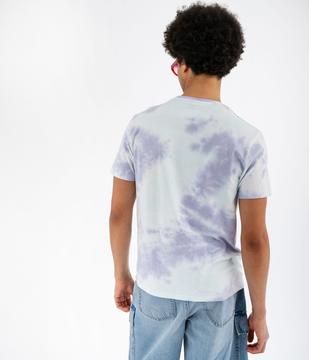 Tee-shirt manches courtes tie-and-dye à motif homme - Rick & Morty vue3 - RICK ET MORTY - GEMO