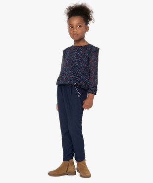 Chemise fille imprimée à manches longues - Lulu Castagnette vue6 - LULUCASTAGNETTE - GEMO