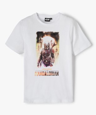 Tee-shirt garçon avec motif XXL – Star Wars vue1 - THE MANDALORIAN - GEMO