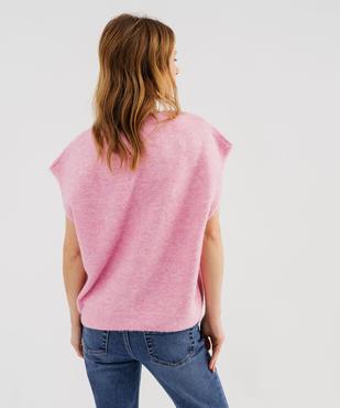 Gilet sans manches coupe oversize femme vue4 - GEMO(FEMME PAP) - GEMO