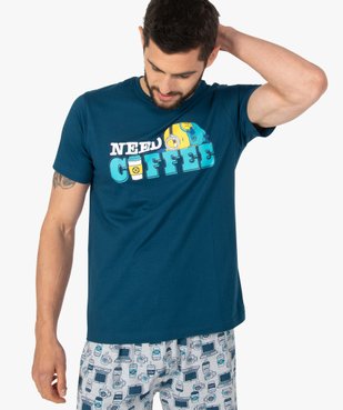 Pyjashort homme avec message – Les Minions 2 vue2 - NBCUNIVERSAL - GEMO