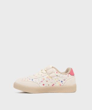 Baskets à scratch et lacets fantaisie fille - Lovely Wings vue3 - LOVELY WINGS - GEMO