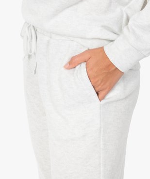 Pantalon de pyjama femme en maille fine vue3 - GEMO(HOMWR FEM) - GEMO