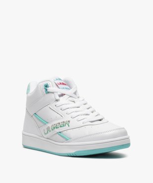 Baskets femme semi-montantes bicolores – LA Gear vue2 - L.A. GEAR - GEMO