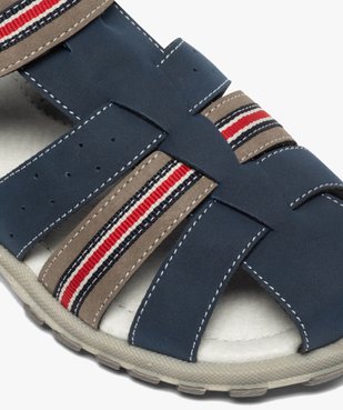 Sandales garçon à brides multiples et fermeture scratch vue6 - Nikesneakers (ENFANT) - Nikesneakers