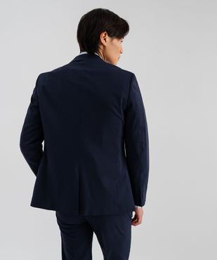 Veste de costume coupe droite en matière extensible homme vue3 - GEMO 4G HOMME - GEMO