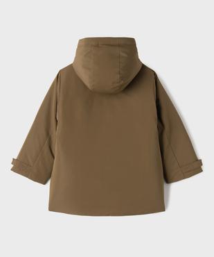 Parka à capuche avec doublure douillette garçon vue6 - GEMO 4G GARCON - GEMO