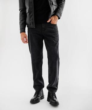 Jean loose en denim 100% coton homme vue2 - GEMO 4G HOMME - GEMO