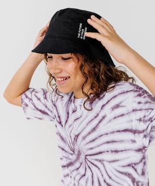 Chapeau bob avec inscription en relief garçon vue4 - GEMO (JUNIOR) - GEMO