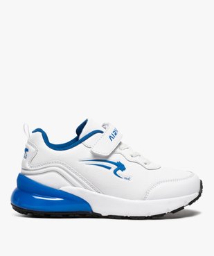 Baskets garçon bicolores fermeture scratch - Airness vue1 - AIRNESS - GEMO