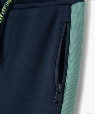 Pantalon jogging bandes latérales garçon vue2 - GEMO (ENFANT) - GEMO