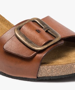 Sandales femme forme mule avec bride à boucle vue6 - GEMO(URBAIN) - GEMO