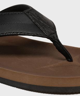 Tongs de plage à larges brides homme vue6 - GEMO (PLAGE) - GEMO