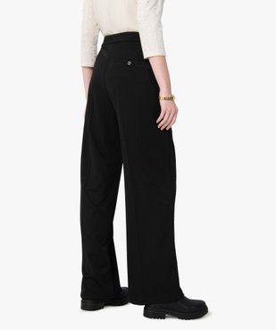 Pantalon femme esprit smoking vue3 - GEMO(FEMME PAP) - GEMO