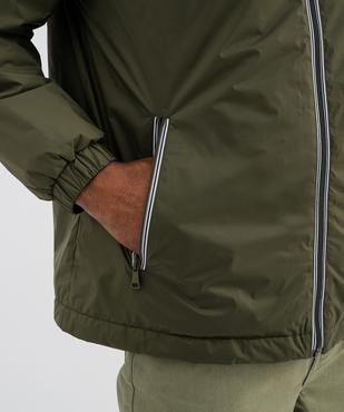 Blouson à capuche et dessus déperlant homme vue5 - GEMO (HOMME) - GEMO