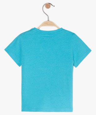 Tee-shirt bébé garçon à manches courtes avec motif vue3 - GEMO C4G BEBE - GEMO