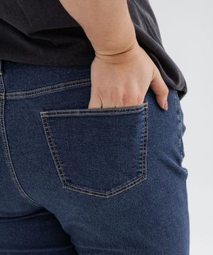 Bermuda en jean à revers femme grande taille vue10 - GEMO 4G GT - GEMO