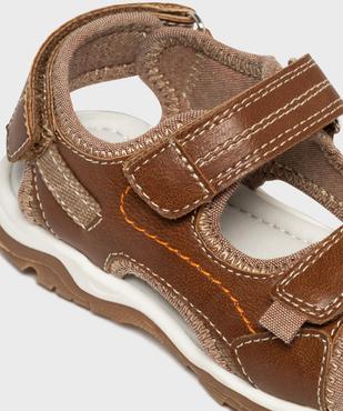 Sandales sport à scratch garçon vue6 - BUGGY - GEMO