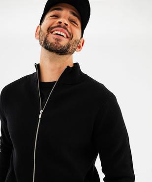 Gilet zippé à col montant homme vue3 - GEMO (HOMME) - GEMO