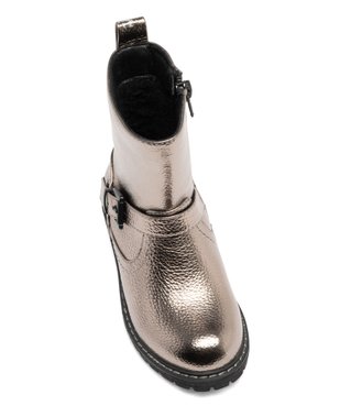 Boots fille fourrées effet métallisé avec boucle fantaisie et à zip vue6 - LOVELY WINGS - GEMO