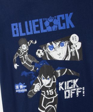Tee-shirt à manches courtes avec motif manga garçon - Blue Lock vue2 - BLUE LOCK - GEMO