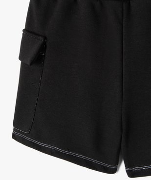 Short ample à en molleton à poches cargo fille vue2 - GEMO (JUNIOR) - GEMO