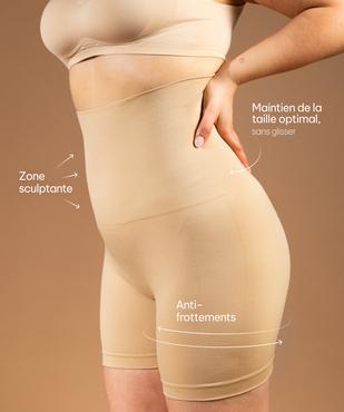 Boxer long en microfibre extensible silhouette affinée femme vue5 - GEMO(HOMWR FEM) - GEMO