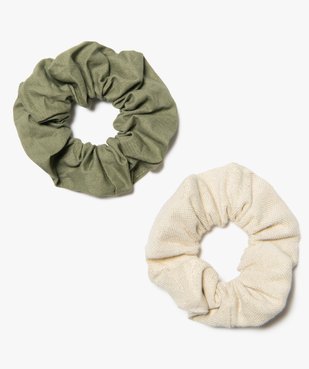 Chouchou femme uni (lot de 2) vue1 - GEMO (ACCESS) - GEMO
