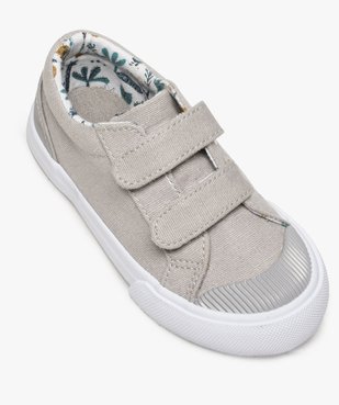 Tennis bébé garçon en toile de coton bio - Mieux vue5 - GEMO C4G BEBE - GEMO
