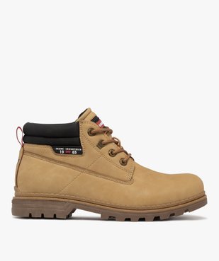 Boots homme casual à lacets et col matelassé - Carrera vue2 - CARRERA - GEMO
