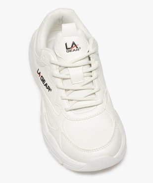 Baskets femme à lacets running unies – LA Gear vue5 - L.A. GEAR - GEMO