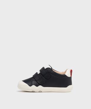 Chaussures de marche Steppieup dessus cuir bébé garçon - Geox Respira vue3 - GEOX - GEMO