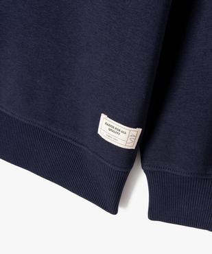 Sweat uni en maille bouclette garçon vue2 - GEMO (ENFANT) - GEMO