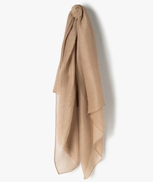 Foulard femme plissé à paillettes vue1 - Nikesneakers (ACCESS) - Nikesneakers