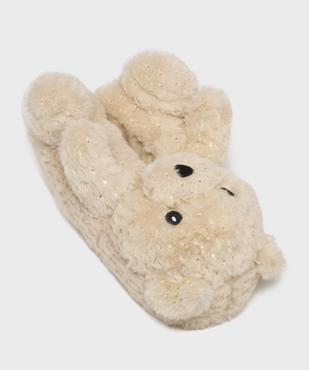 Chaussons 3D en forme d’ourson fille vue5 - GEMO (ENFANT) - GEMO