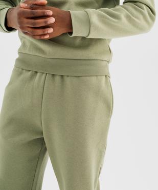 Pantalon de jogging en molleton doux homme vue2 - GEMO 4G HOMME - GEMO