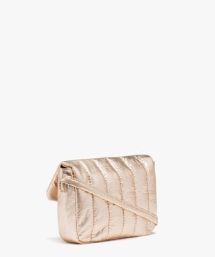 Sac besace compact et matelassé fille vue2 - GEMO (ENFANT) - GEMO