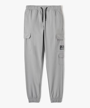 Pantalon cargo taille élastiquée garçon vue1 - GEMO (JUNIOR) - GEMO