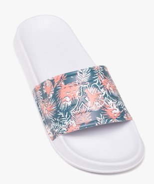 Mules femme à bandeau imprimé tropical - Kappa vue5 - KAPPA - GEMO