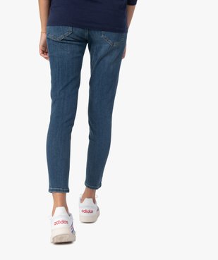Jean de grossesse coupe Slim avec bandeau bas vue3 - GEMO (MATER) - GEMO