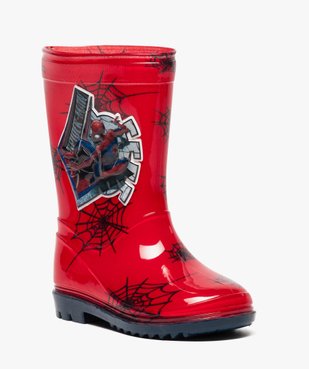 Bottes de pluie crantées Spiderman vue2 - SPIDERMAN - GEMO