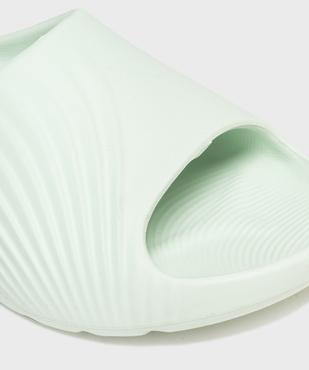 Mules de piscine moulées et unies femme vue6 - GEMO (PLAGE) - GEMO