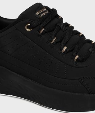 Baskets unies avec épaisse semelle femme - Skechers vue6 - SKECHERS - GEMO